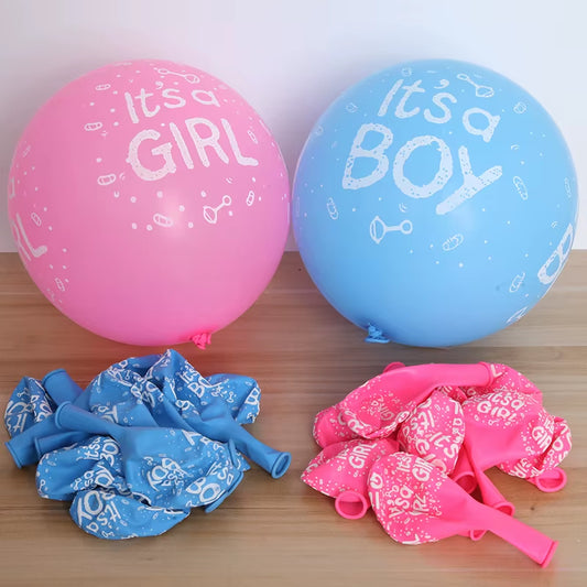 10Pc/Lot 12Inch Baby Shower Balloons Its a Boy It'S a Girl Latex Balloons Children Birthday Party Decorations Kid Toys